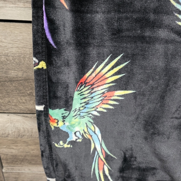 Ed Hardy Birds Throw Blanket